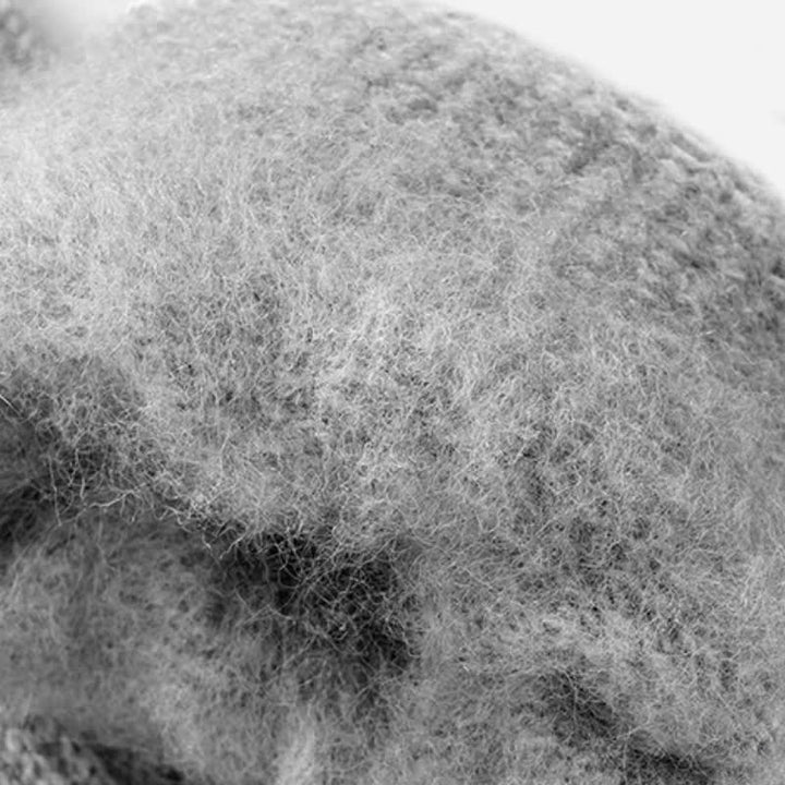 Guanti lavorati a maglia in stile etnico con motivo geometrico chic - image 5