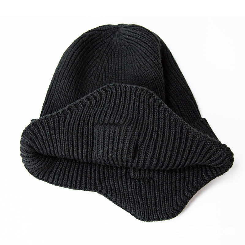 Berretto invernale in maglia con illuminazione musicale Bluetooth staccabile - image 7