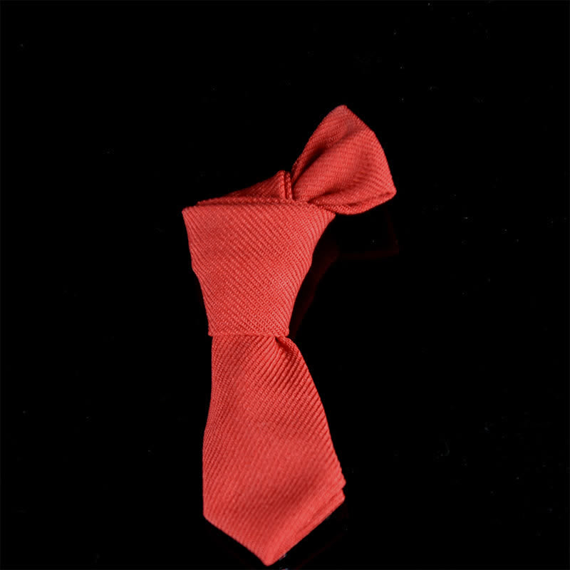 Spilla da bavero in tessuto da matrimonio a forma di mini cravatta creativa da uomo - Stile n. 21 - image 25