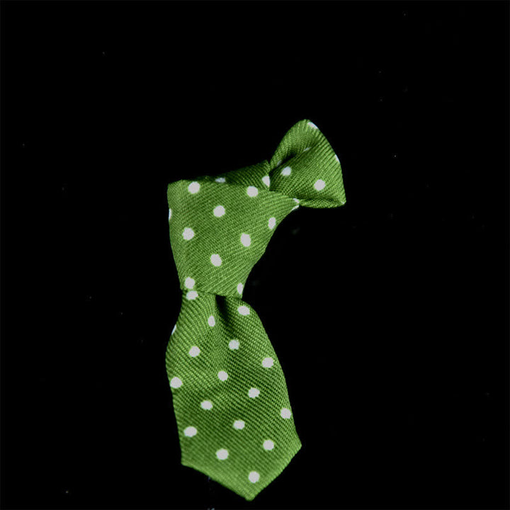 Spilla da bavero in tessuto da matrimonio a forma di mini cravatta creativa da uomo - Stile n. 20 - image 24