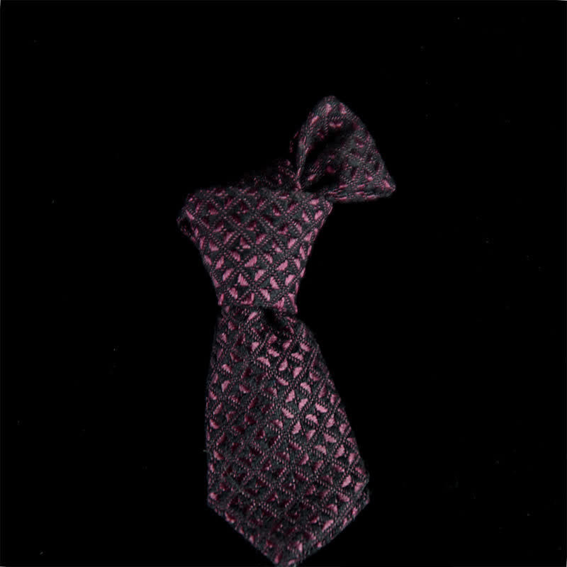 Spilla da bavero in tessuto da matrimonio a forma di mini cravatta creativa da uomo - Stile n. 16 - image 20