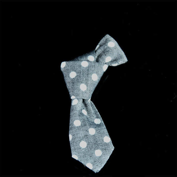 Spilla da bavero in tessuto da matrimonio a forma di mini cravatta creativa da uomo - Stile n. 19 - image 23