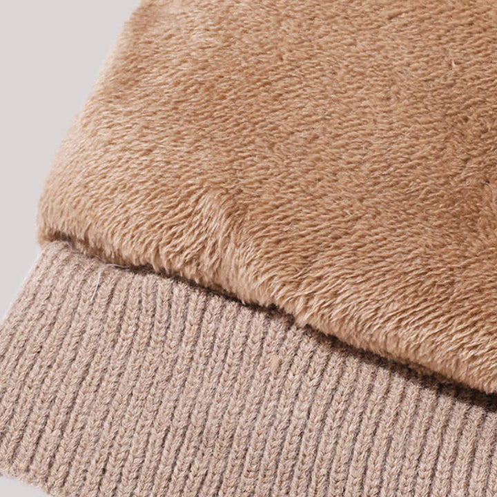 Berretto caldo in maglia 3 in 1 per esterni con sciarpa e mascherina - image 6