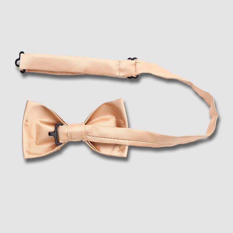 Elegante papillon da sposa con dettagli dorati - image 3