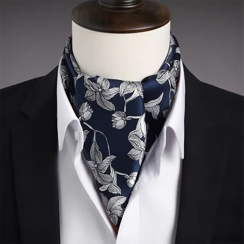 Sciarpa quadrata da uomo con motivo geometrico Paisley vintage - Stile n. 8 - image 7