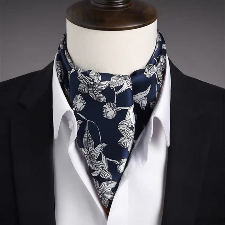 Sciarpa quadrata da uomo con motivo geometrico Paisley vintage - Stile n. 8 - image 7