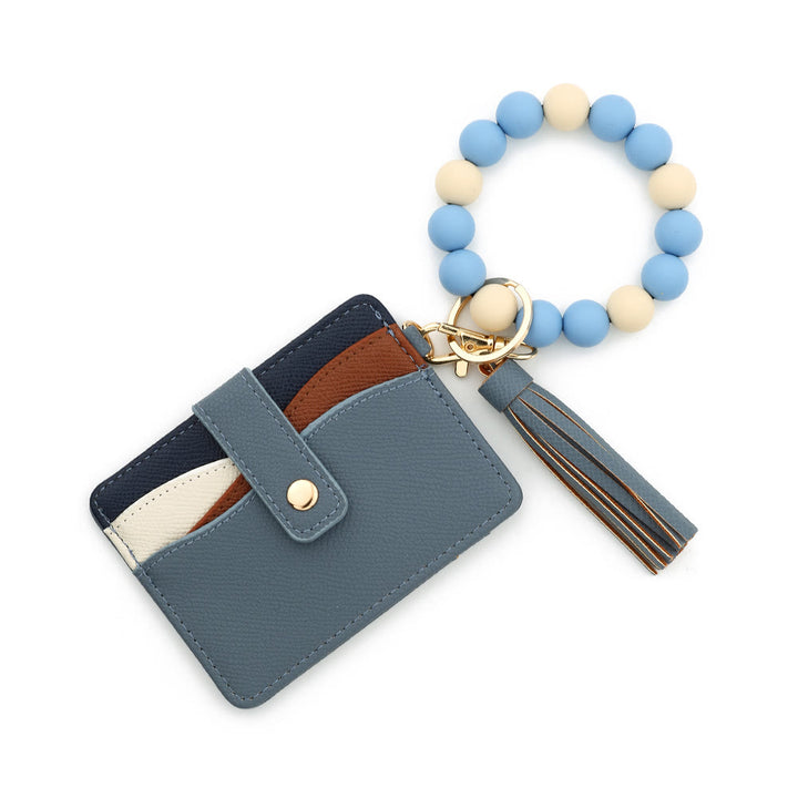Portafoglio con ciondolo a nappa con bracciale multicolore alla moda - Stile n. 1 - image 0