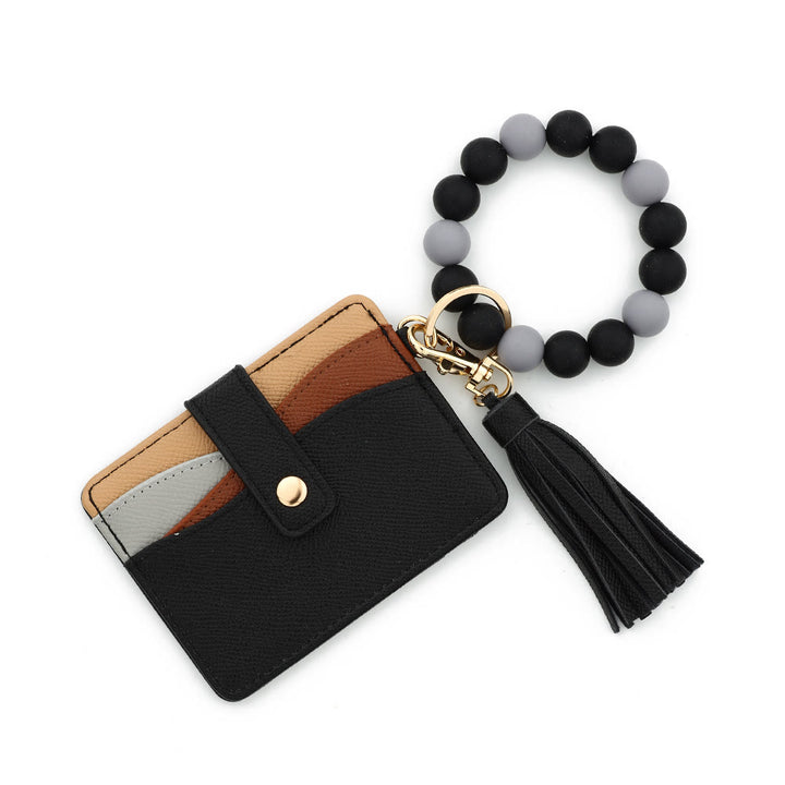 Portafoglio con ciondolo a nappa con bracciale multicolore alla moda - Stile n. 8 - image 7