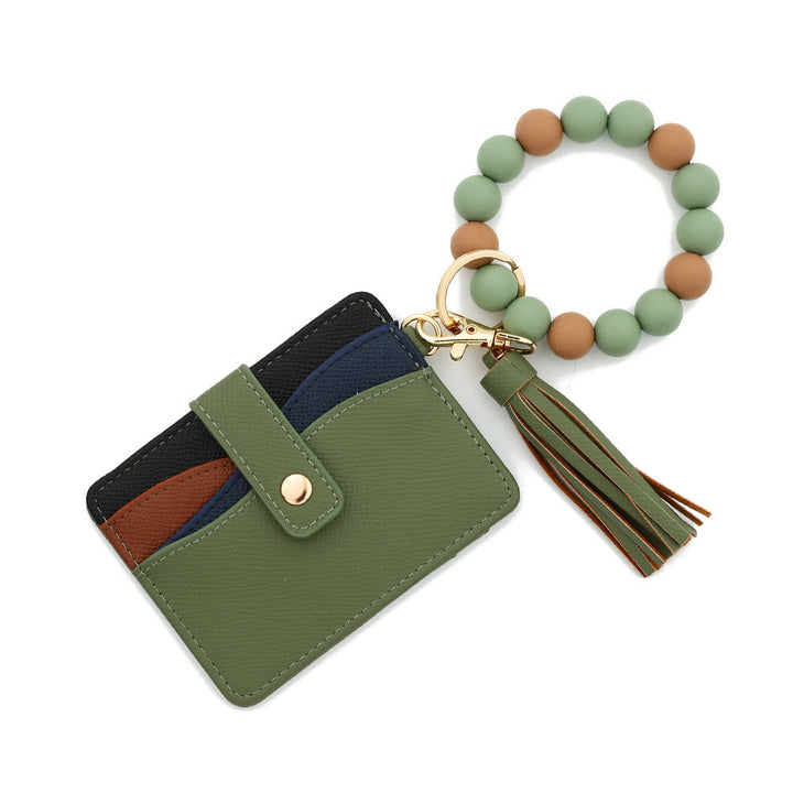 Portafoglio con ciondolo a nappa con bracciale multicolore alla moda - Stile n. 9 - image 8