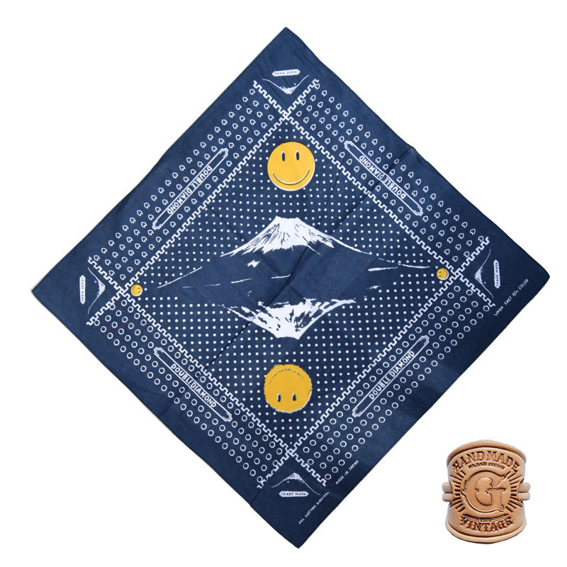 Fazzoletto da taschino retrò con motivo multiplo e fibbia a lettera - Stile n. 5 - image 9