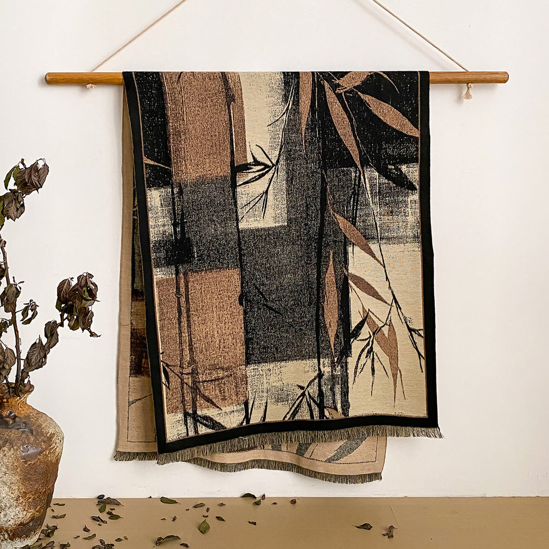 Sciarpa scialle con frange e stampa floreale da donna - Stile n. 7 - image 7