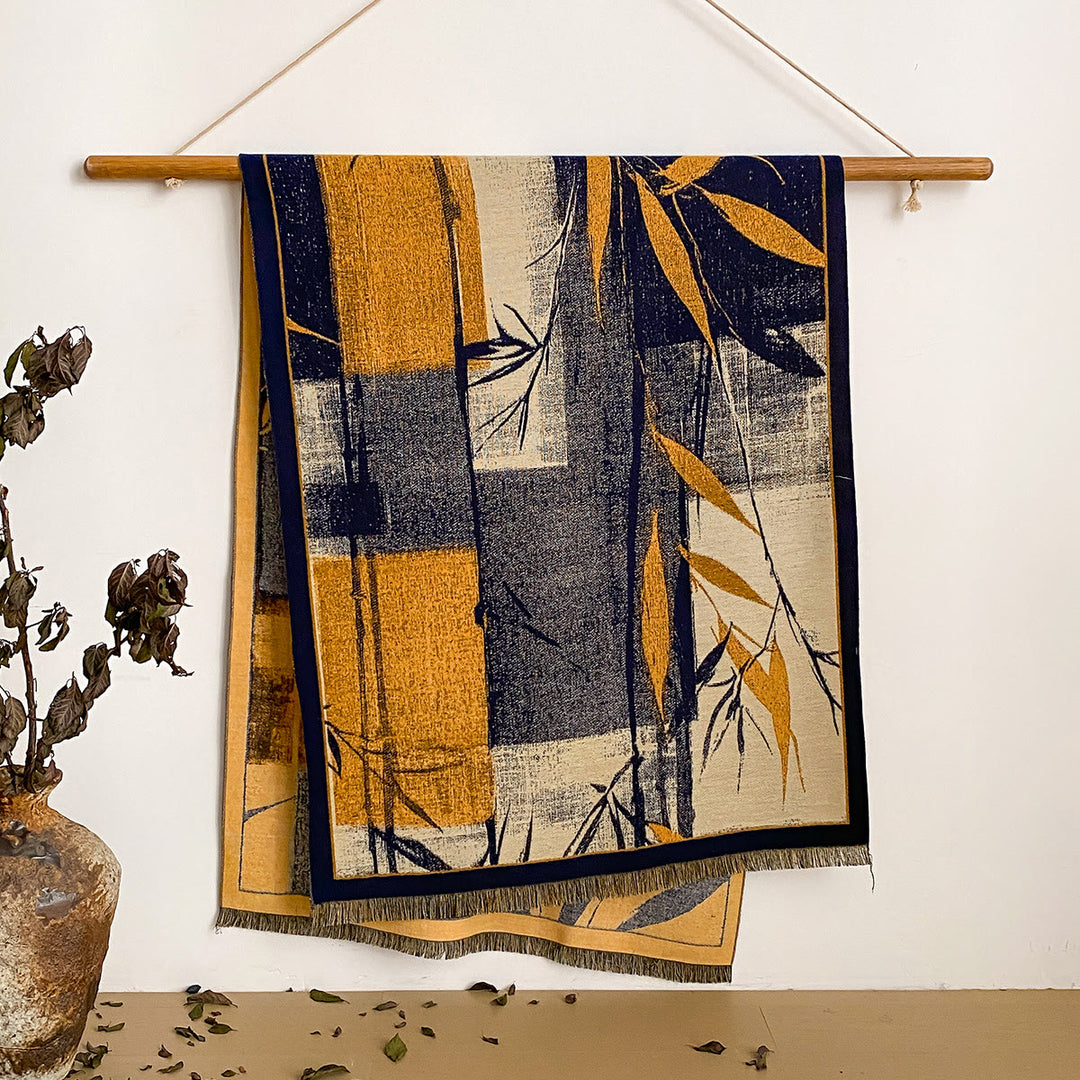 Sciarpa scialle con frange e stampa floreale da donna - Stile n. 8 - image 8