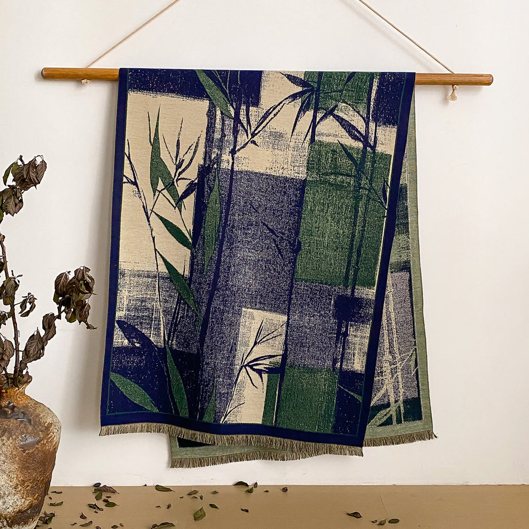 Sciarpa scialle con frange e stampa floreale da donna - Stile n. 9 - image 9