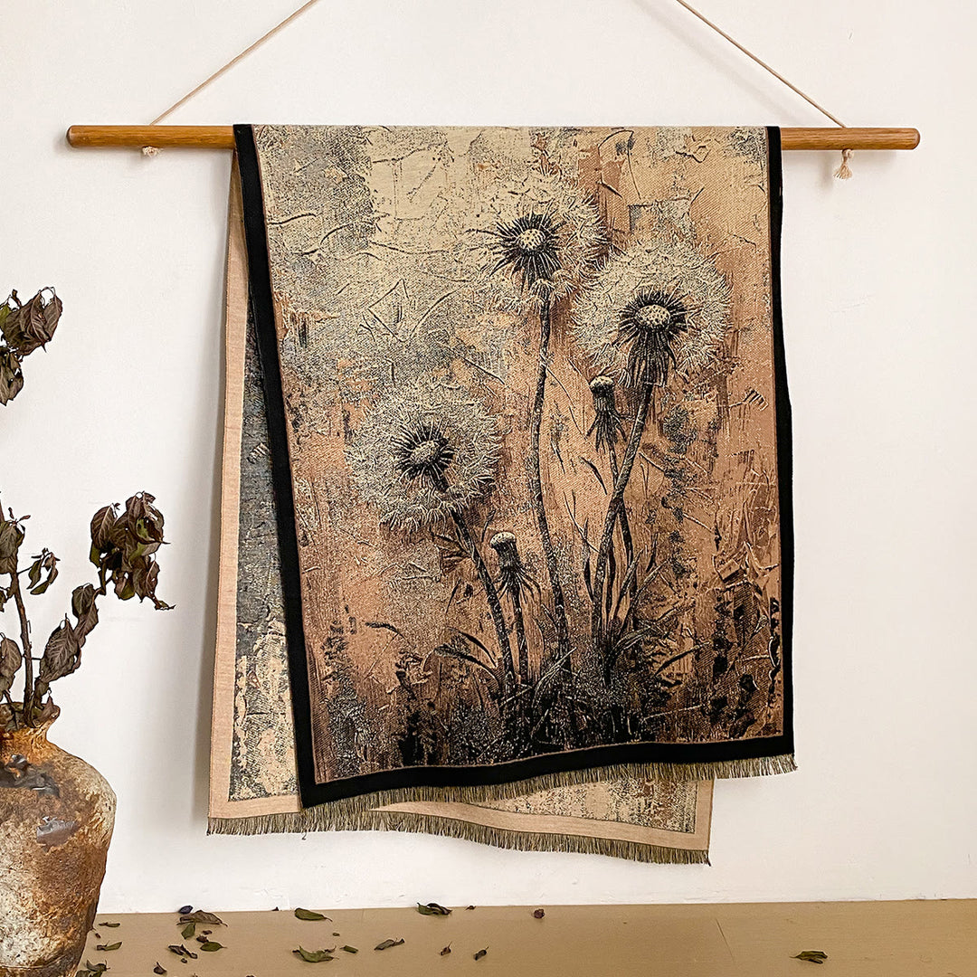 Sciarpa scialle con frange e stampa floreale da donna - Stile n. 27 - image 27