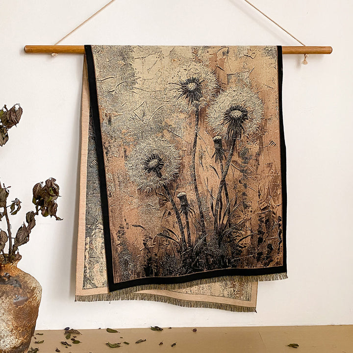 Sciarpa scialle con frange e stampa floreale da donna - Stile n. 27 - image 27