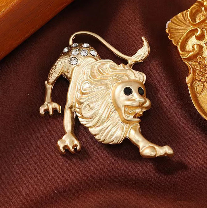 Spilla in oro con diamanti e segno zodiacale - image 10