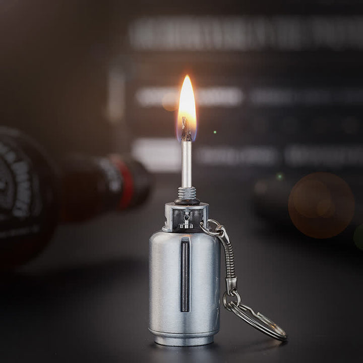 Estintore a bombola di gas, fiammifero, accendino a olio ricaricabile - image 4