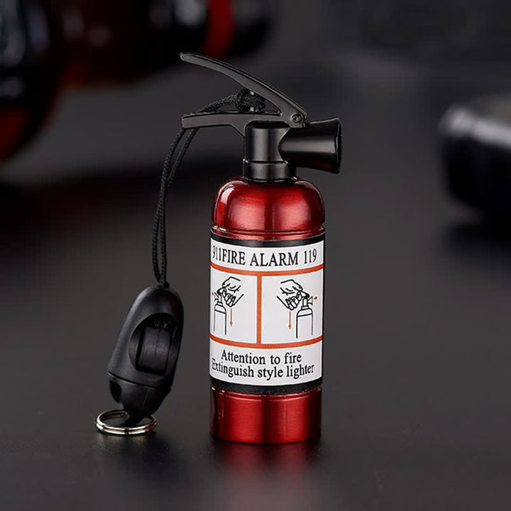 Estintore a bombola di gas, fiammifero, accendino a olio ricaricabile - Estintore - Rosso - image 13