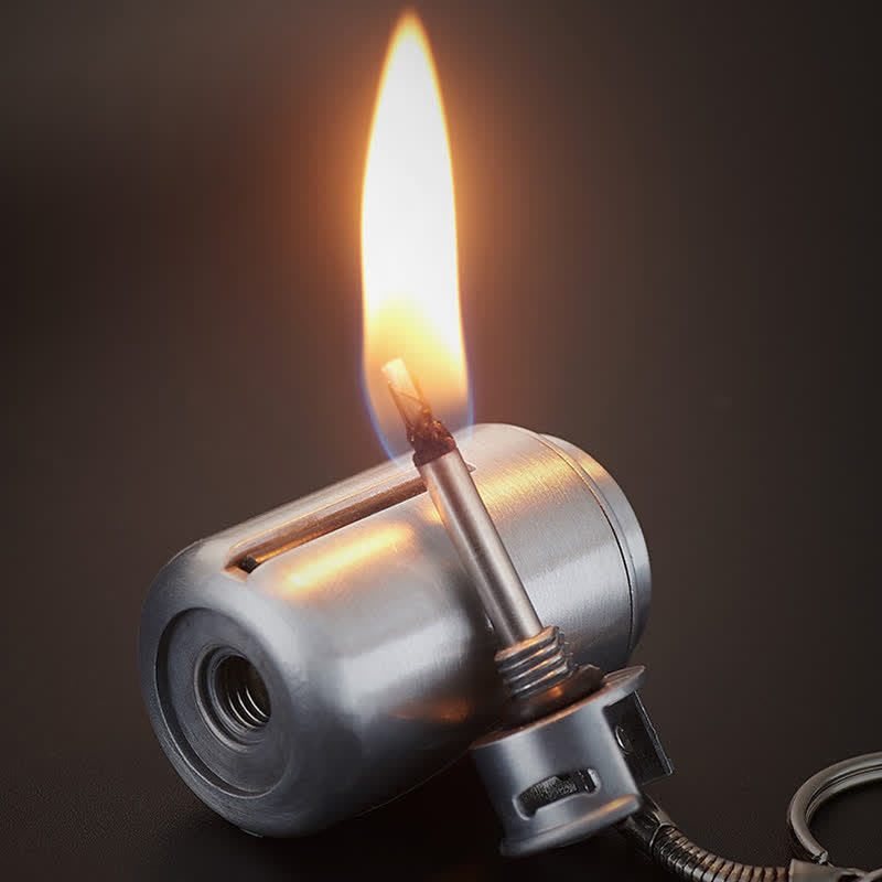 Estintore a bombola di gas, fiammifero, accendino a olio ricaricabile - image 5