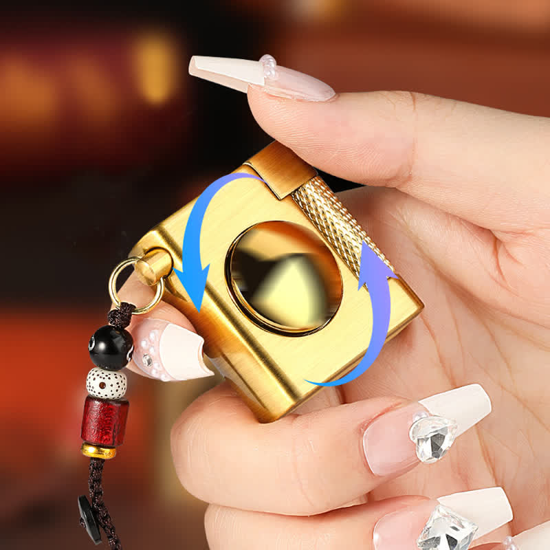 Accendino gonfiabile a cherosene con decompressione rotante quadrato - image 4