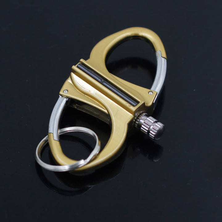 Accendino a cherosene riutilizzabile con fiammifero portachiavi a doppio anello - image 9