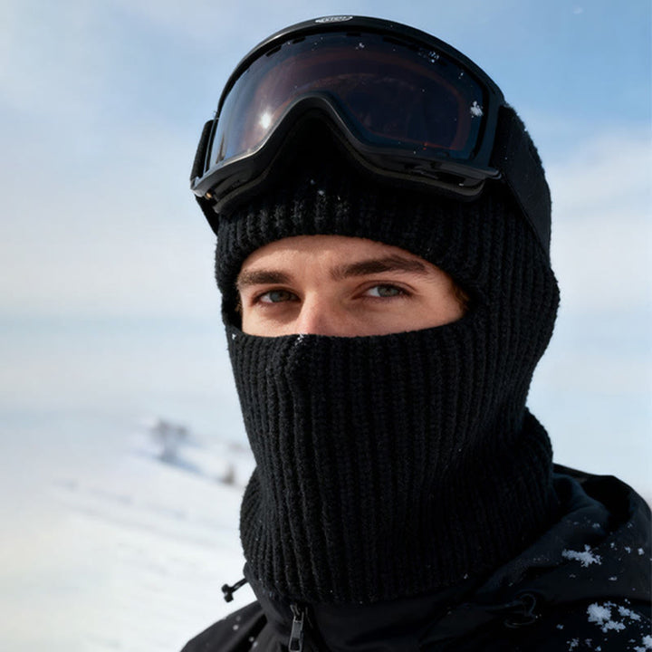 Berretto invernale antivento lavorato a maglia a 360° - image 1