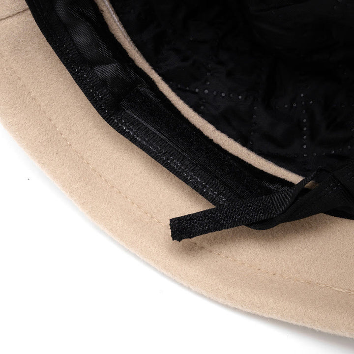 Cappello da pescatore in feltro morbido con fiocco decorativo da donna - image 8