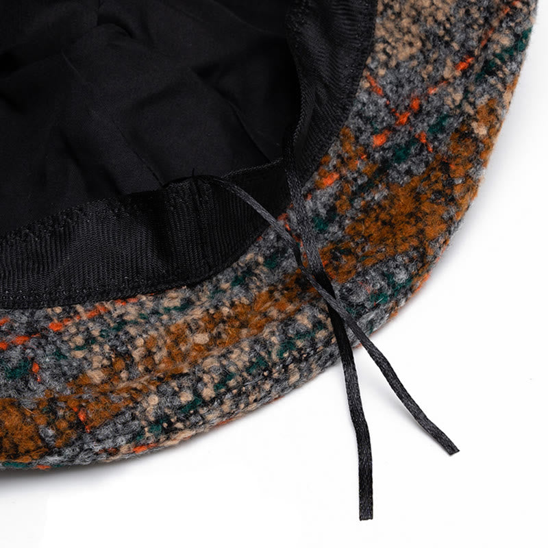 Cappello da pescatore da donna in misto lana con fiocco e texture screziata - image 7