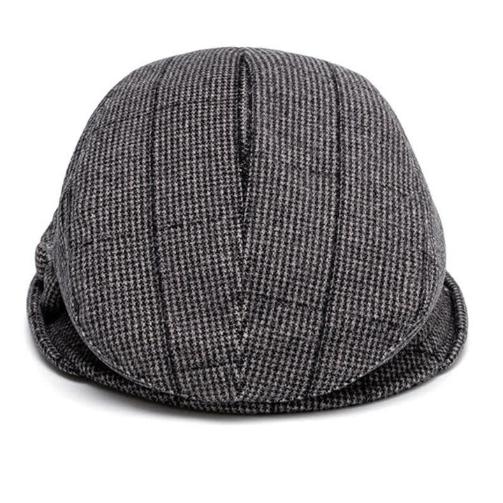 Cappello caldo con fiocco scozzese da donna - image 6