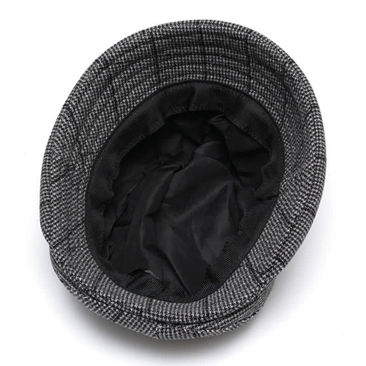 Cappello caldo con fiocco scozzese da donna - image 4