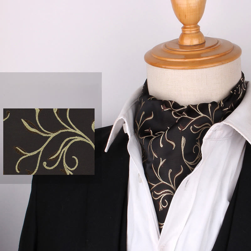 Cravatta stampata elegante retrò britannica da uomo per camicia da abito - Stile n. 16 - image 18