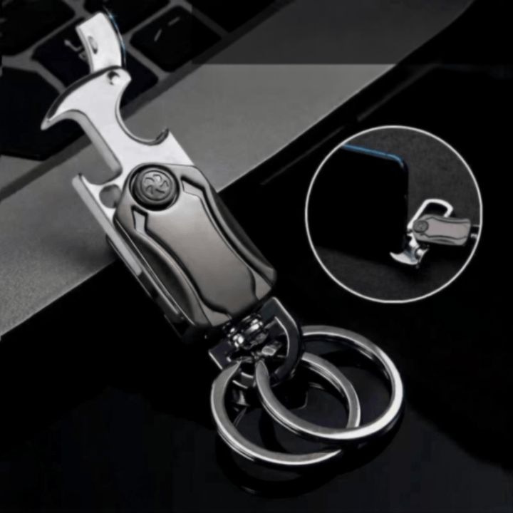 Portachiavi Gyro apribottiglie piccolo coltello EDC-Tool - Portachiavi con coltello - image 0