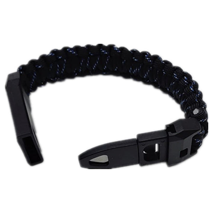 Braccialetto intrecciato con fischietto di sopravvivenza per esterni e coltello - Stile n. 4 - image 5