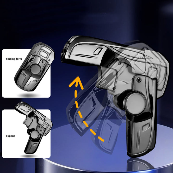 Accendino pieghevole a forma di auto da corsa ricaricabile a butano - image 4