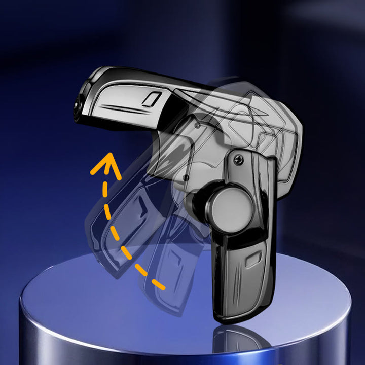 Accendino pieghevole a forma di auto da corsa ricaricabile a butano - image 2