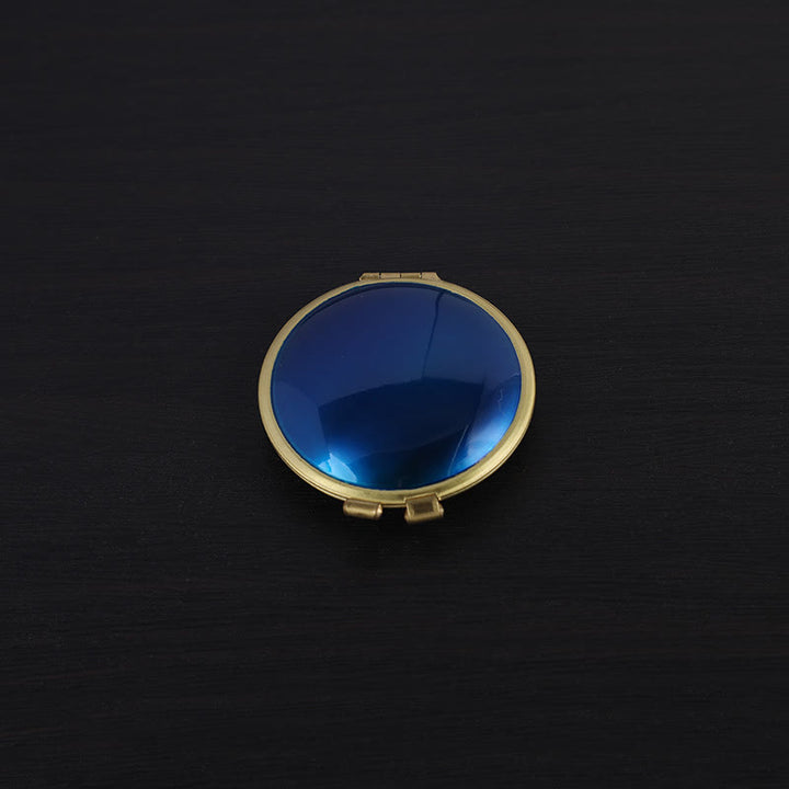 Accendino a cherosene ricaricabile Creative Ladies Powder Box - Blu - image 7