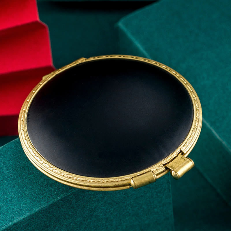 Accendino a cherosene ricaricabile Creative Ladies Powder Box - Nero - image 2