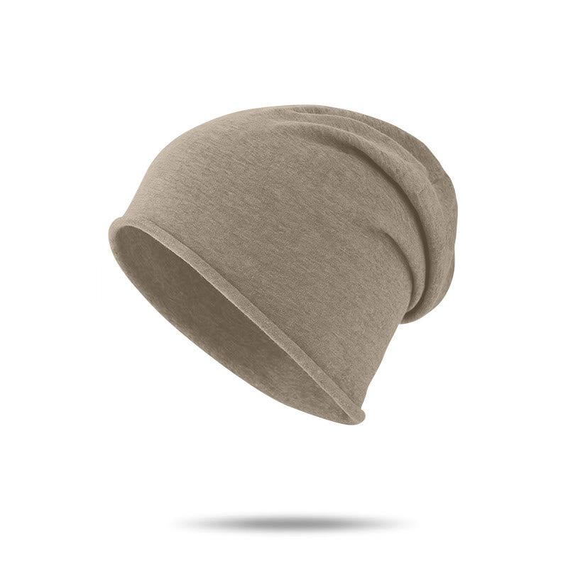 Cappello invernale caldo e morbido lavorato a maglia multicolore da donna - Caffè - M (22 1/2"-22 7/8") - image 1