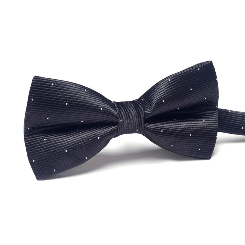 Papillon formale da uomo elegante, raffinato, sofisticato, alla moda, con doppio motivo - Stile n. 20 - image 20