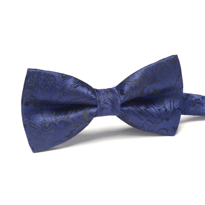 Papillon formale da uomo elegante, raffinato, sofisticato, alla moda, con doppio motivo - Stile n. 11 - image 11