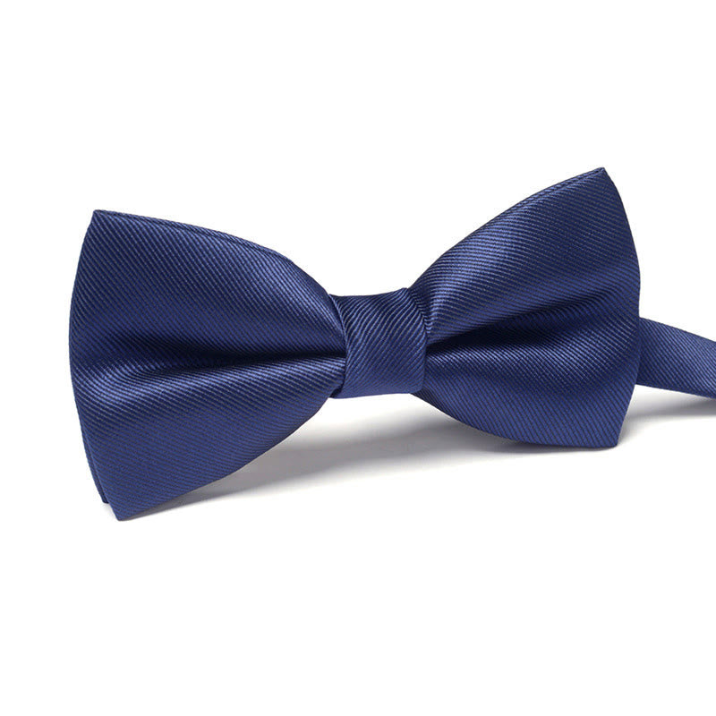 Papillon formale da uomo elegante, raffinato, sofisticato, alla moda, con doppio motivo - Stile n. 25 - image 25