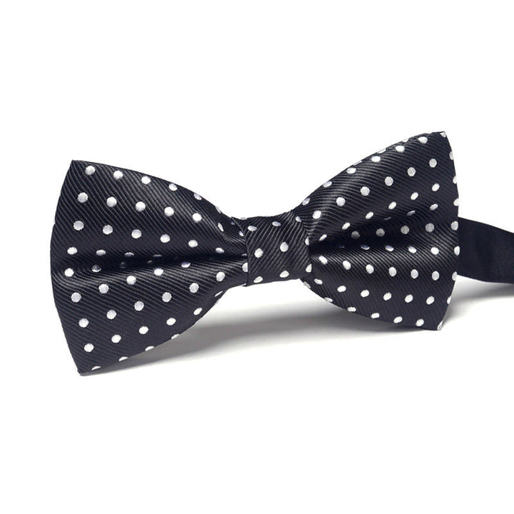 Papillon formale da uomo elegante, raffinato, sofisticato, alla moda, con doppio motivo - Stile n. 18 - image 18