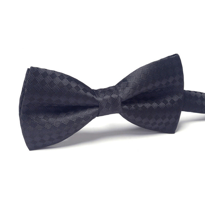 Papillon formale da uomo elegante, raffinato, sofisticato, alla moda, con doppio motivo - Stile n. 19 - image 19