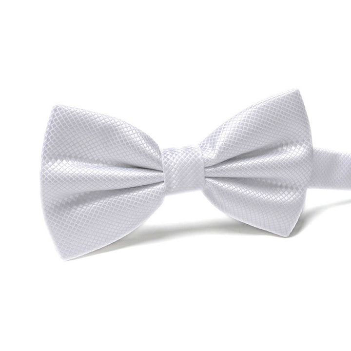 Papillon formale da uomo elegante, raffinato, sofisticato, alla moda, con doppio motivo - Stile n. 33 - image 33