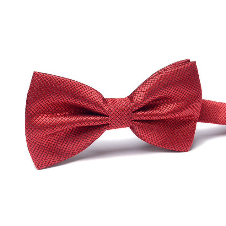 Papillon formale da uomo elegante, raffinato, sofisticato, alla moda, con doppio motivo - Stile n. 31 - image 31