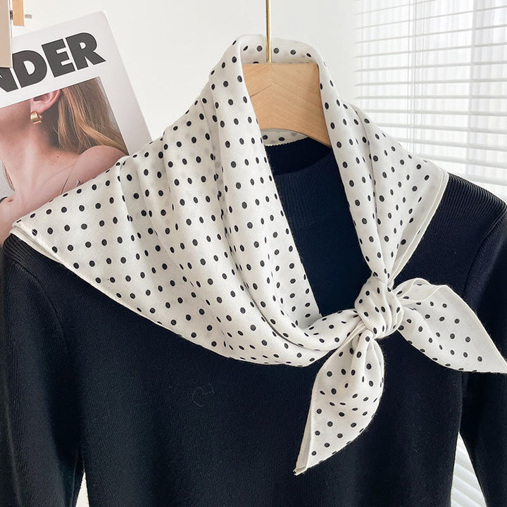 Sciarpa quadrata sottile multi-stile con stampa ricca da donna - Stile n. 26 - image 25