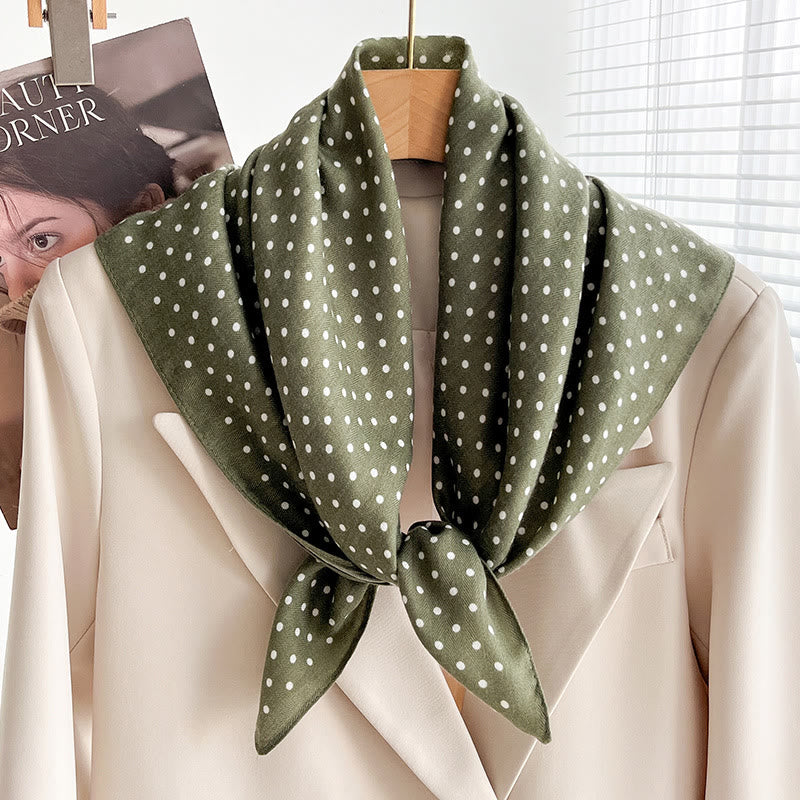 Sciarpa quadrata sottile multi-stile con stampa ricca da donna - Stile n. 31 - image 30