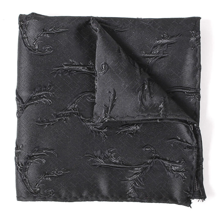 Cravatta elegante da uomo con stampa formale, papillon e fazzoletto da taschino - Fazzoletto da taschino - Stile n. 4 - image 16