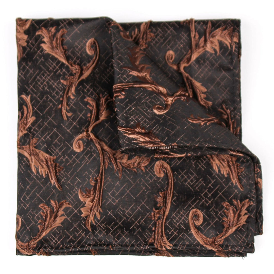 Cravatta elegante da uomo con stampa formale, papillon e fazzoletto da taschino - Fazzoletto da taschino - Stile n. 8 - image 20