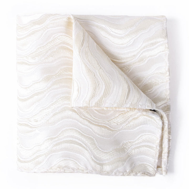 Cravatta elegante da uomo con stampa formale, papillon e fazzoletto da taschino - Fazzoletto da taschino - Stile n. 1 - image 13